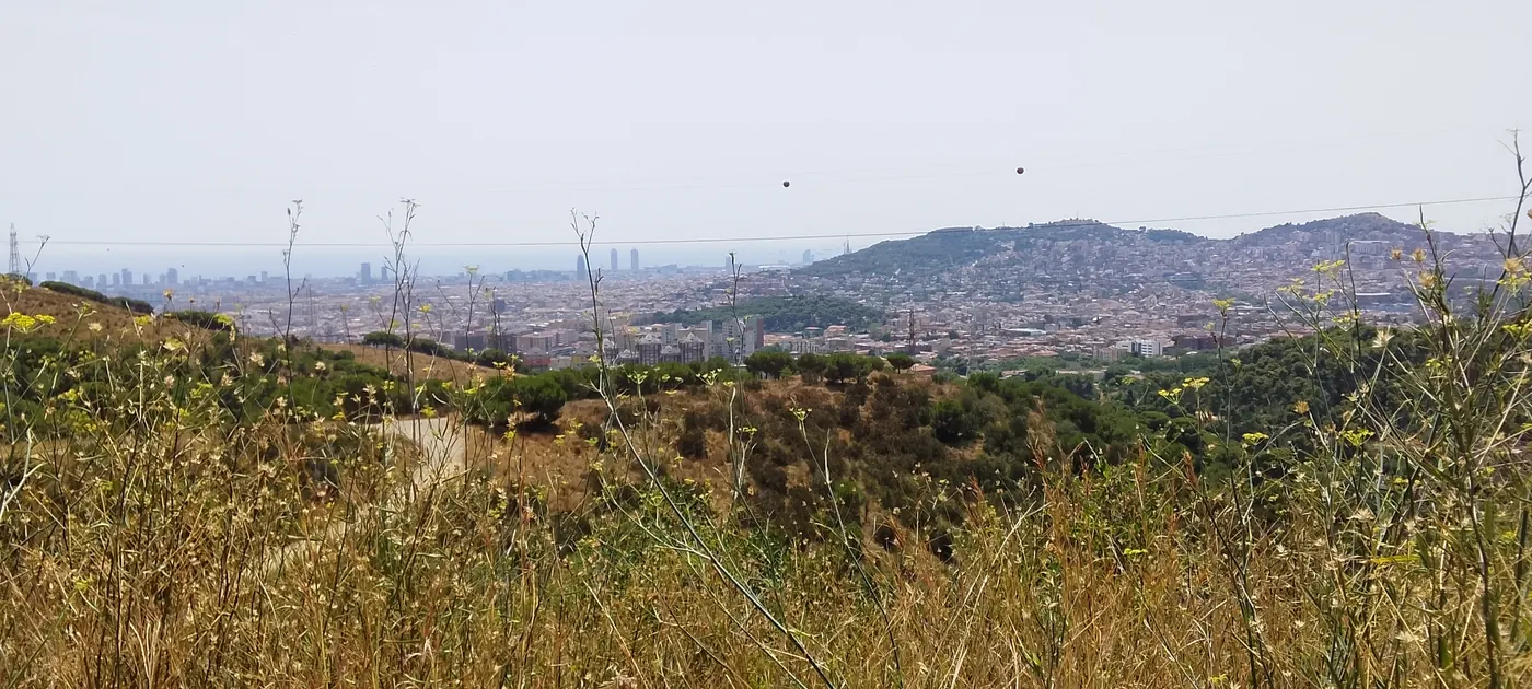 Barcelona from the Carretera d'Horta